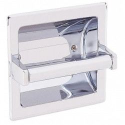 Commercial 607P Recessed Toilet Tissue Dispenser Chrome