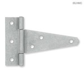 B1800   4" Heavy Tee Hinge Zinc Plated