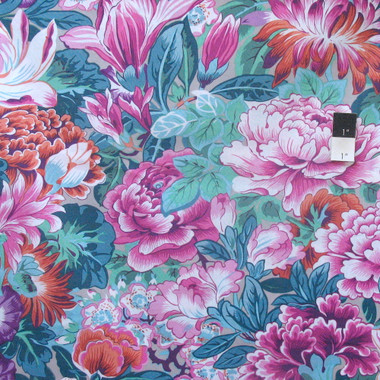 Philip Jacobs PWPJ064 Lavinia Mauve Cotton Fabric By The Yard