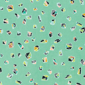 Erin McMorris PWEM093 Intermix Helix Mint Cotton Fabric By The Yard