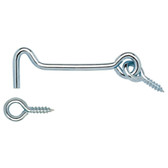 Arrow 160371  2 1/2" Hook & Eyes Zinc 2 Pack