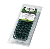 Vortex ANCBPS7 Plastic 7 1/2" Spiral Anchor Green 4 Pack