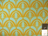 Drawing Room Home Dec HDAH07 Plume Teal Fabric By The Yd