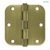 Liberty HN0011G-AB 3 1/2" Hinge Antique Brass 5/8" Radius Corners 3 Pack