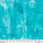 Free Spirit Sue Penn Textures Brushstrokes Aqua Cotton Fabric By The Yard