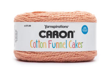 Caron Cotton Funnel Cakes Primrose Knitting & Crochet Yarn