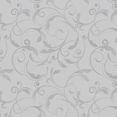 Henry Glass Woodland Whispers Monotone Leaf Swirl Lt Gray Fabric By The Yard