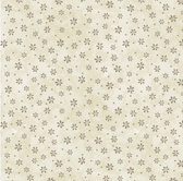 Henry Glass Birds Of A Feather Basic Daisy Cream Cotton Fabric By The Yard