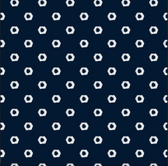 Studio E Under Construction Hex Nut Navy Cotton Fabric By The Yard