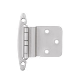 H00930C-SN 3/8" Self Closing Inset Hinge W/O Spring Satin Nickel 2 Pack