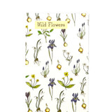Wild flowers bluebell incense sticks displayed in their illustrated pack featuring bluebells, crocuses and snowdrops by Sarah Pettitt.