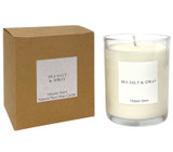 Sea Salt  & Spray 20cl scented artisan candle: natural, vegan, plant based & soy wax, no parabens, in a recycled gift box