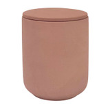 Moroccan Rose 280g scented artisan candle in a lidded ceramic pot. Made with natural, vegan, plant based & soy wax, no parabens, in a colour-matched gift box