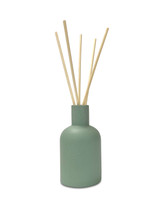 Citrus, Eucalyptus & Cedar 100ml scented artisan reed diffuser ceramic bottle. Made with natural, alcohol plant-based reed liquid with no parabens, in a colour-matched gift box