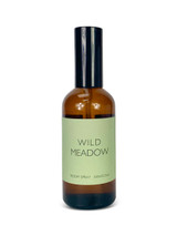 Wild Meadow 100ml scented artisan room & pillow spray. Made with natural, alcohol plant-based liquid with no parabens.