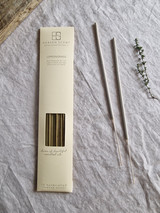 Beautiful hand-dipped incense sticks, infused with Inspiring aromas of beautiful Lemongrass essential oils