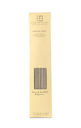 Our Winter Scent incense sticks will fill your home with a rich, warming aroma of Christmas. With top notes of orange and lemon, punctuated with middle notes of jasmine, pine, cinnamon, clove and ginger on a woody, musk base.