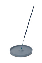 A beautiful Dark Blue Ceramic Incense Holder, Ash Catcher.