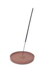 A beautiful Terracotta Pink Ceramic Incense Holder, Ash Catcher.