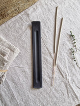 Ceramic Incense Ski - Graphite Black by Heaven Scent