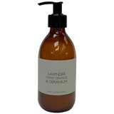 Heaven Scent's Lavender, Sweet Orange & Geranium Lotion for face, hands and body is rich and luxurious. It's easily absorbed leaving no smears, and is kind to sensitive skin.