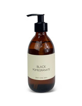 Heaven Scent's Black Pomegranate gently foaming wash is perfect for use in the shower, bath and as a handwash by the sink.