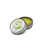 Heaven Scent Wild Raspberry & Vanilla Lip Balm with cold sore-combatting Melissa Oil  - Illustrated with chickens in a wild meadow.