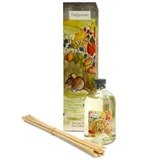 Scented 100ml reed diffuser in a vintage style apothecary bottle, in a gift box featuring a cute field mouse.