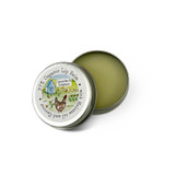 Heaven Scent Lavender & Bergamot Lip Balm with cold sore-combatting Melissa Oil  - Illustrated with free range chickens