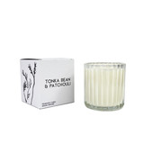 Heaven Scent Bougie artisan candle is made from a natural, vegan, plant-based & soy wax, with no parabens. Scented with Tonka Bean & Patchouli