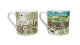 Make tea time a more enjoyable with Heaven Scent's Herb Garden Bone China. Illustrated by Sarah Pettitt for our Summer range.