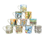 Fall in love with Heaven Scent's Harvest Mouse Bone China mug and make tea time more enjoyable. Illustrated by Sarah Pettitt for our Wildlife range.