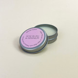 Heaven Scent Rose Blush & Geranium Lip Balm with cold sore-combatting Melissa Oil 