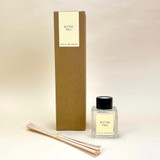 Heaven Scent Buttermilk artisan reed diffuser blended with fragrance oils to gently scent your room for up to 3 months