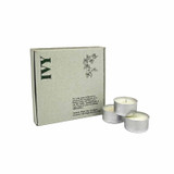Heaven Scent Ivy box of 9 natural, vegan, plant based & soy wax hand poured tealights made in the UK