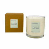 Lime, Basil & Mandarin vegan Jumbo 12x12cm 3-wick Candle by Heaven Scent. Hand-poured in the UK with natural plant wax. Lime, Basil & Mandarin vegan Jumbo 12x12cm 3-wick Candle by Heaven Scent. Hand-poured in the UK with natural plant wax.
