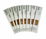 Heaven Scent's 10 Rosehip scented incense sticks, showing the texture and the recycled card packaging.