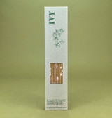 Heaven Scent's 10 Ivy scented incense sticks, showing the texture and the recycled card packaging.