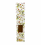 Heaven Scent Autumn Days incense stick packet illustrated with leaves, toadstools and acorns on a white background. Shows 10 brown sticks inside. Heaven Scent Autumn Days incense stick packet illustrated with leaves, toadstools and acorns on a white background. Shows 10 brown sticks inside.