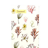 Heaven Scent Seaweeds incense stick packet illustrated with seaweed on a white background. Shows 10 green sticks inside.