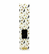 Heaven Scent Bergamot & Lemon incense stick packet illustrated with British Garden Birds on a white background. Shows 10 green sticks inside.