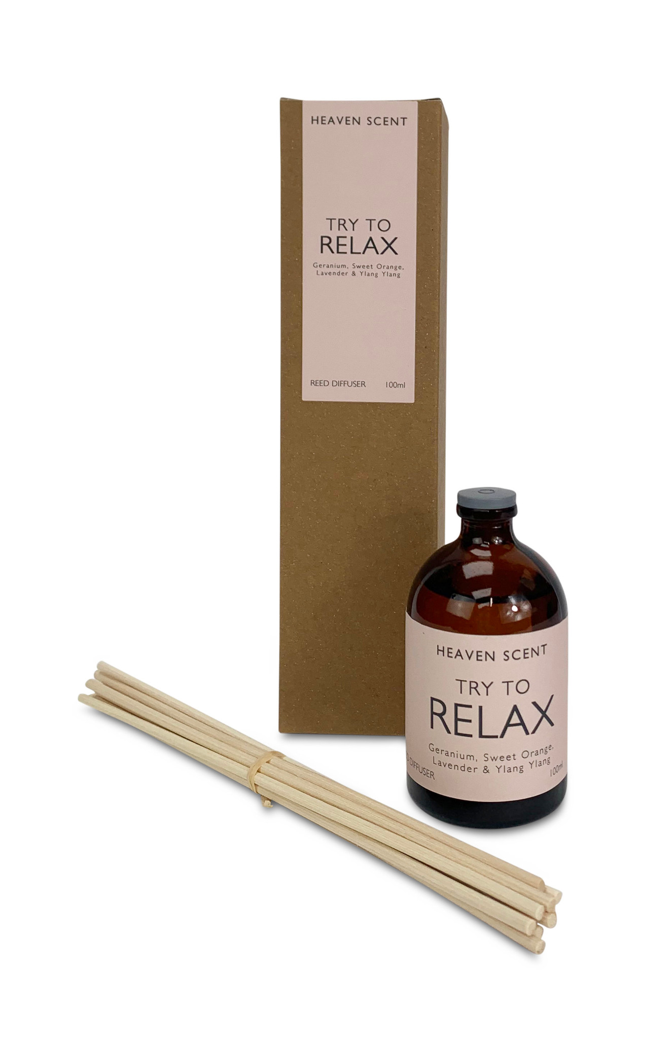 Relax Reed Diffuser Try To Relax 100ml Reed Diffuser