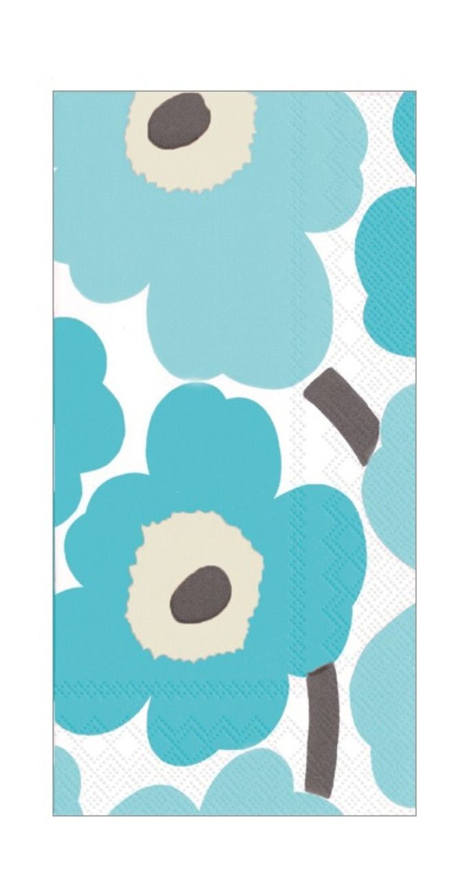Teriffic Turquoise Marimekko Paper Hand Towels