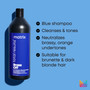 Matrix Total Results Brass Off Shampoo & Conditioner Liter Duo