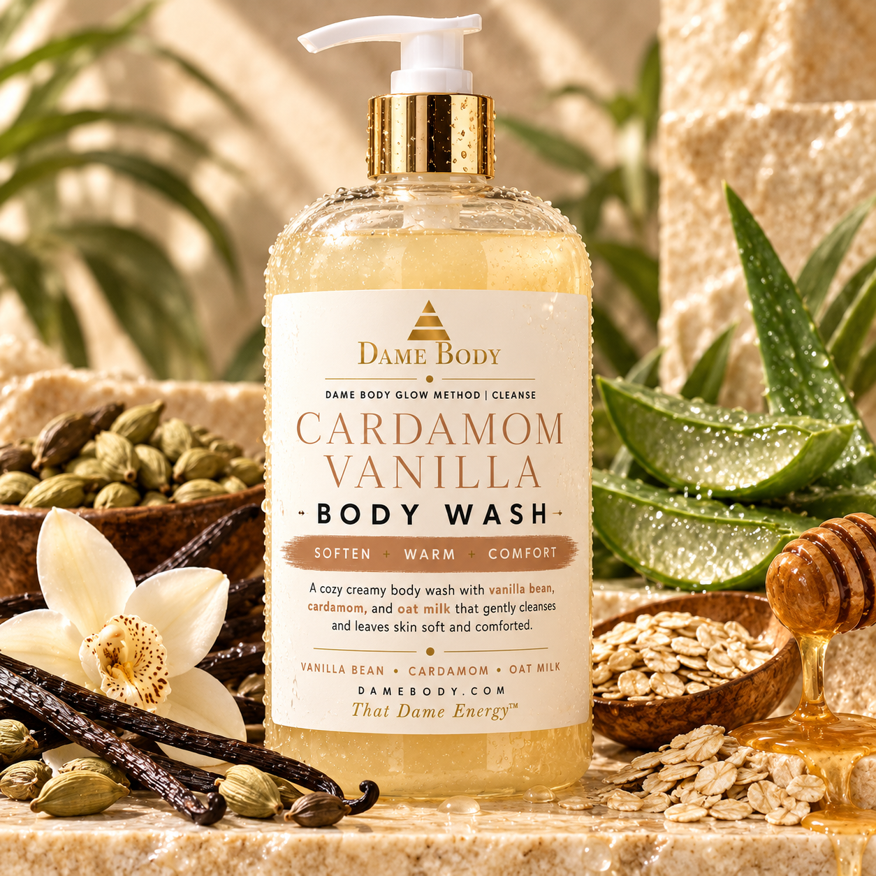 Cardamom Vanilla Body Wash