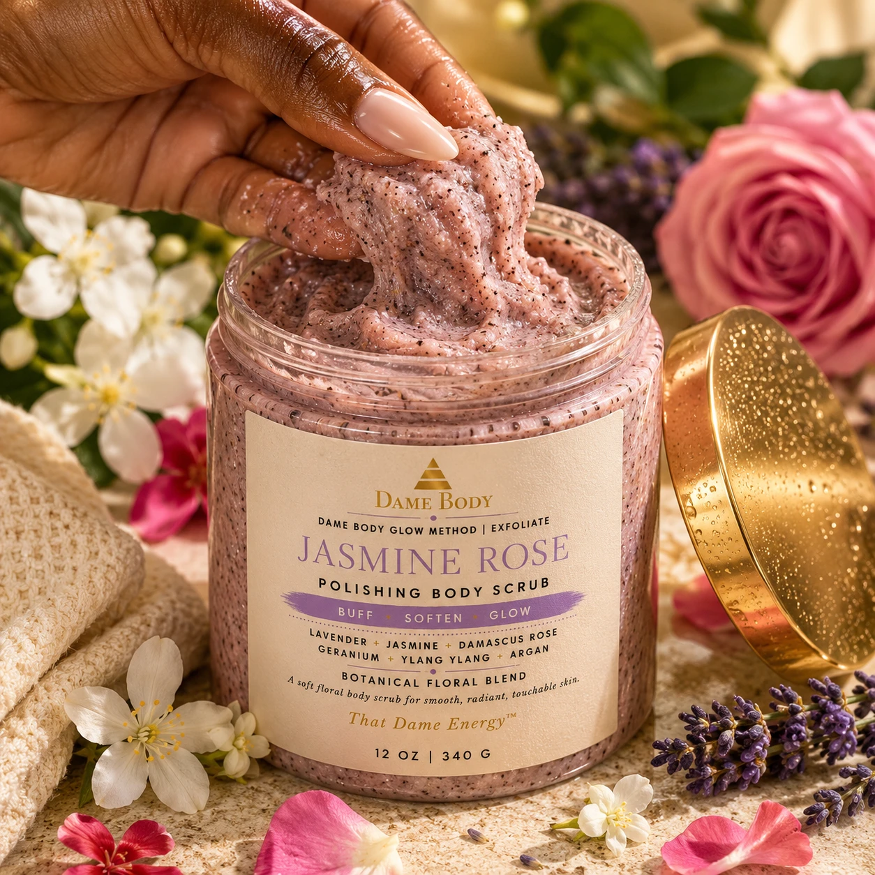 Jasmine Rose Body Scrub 