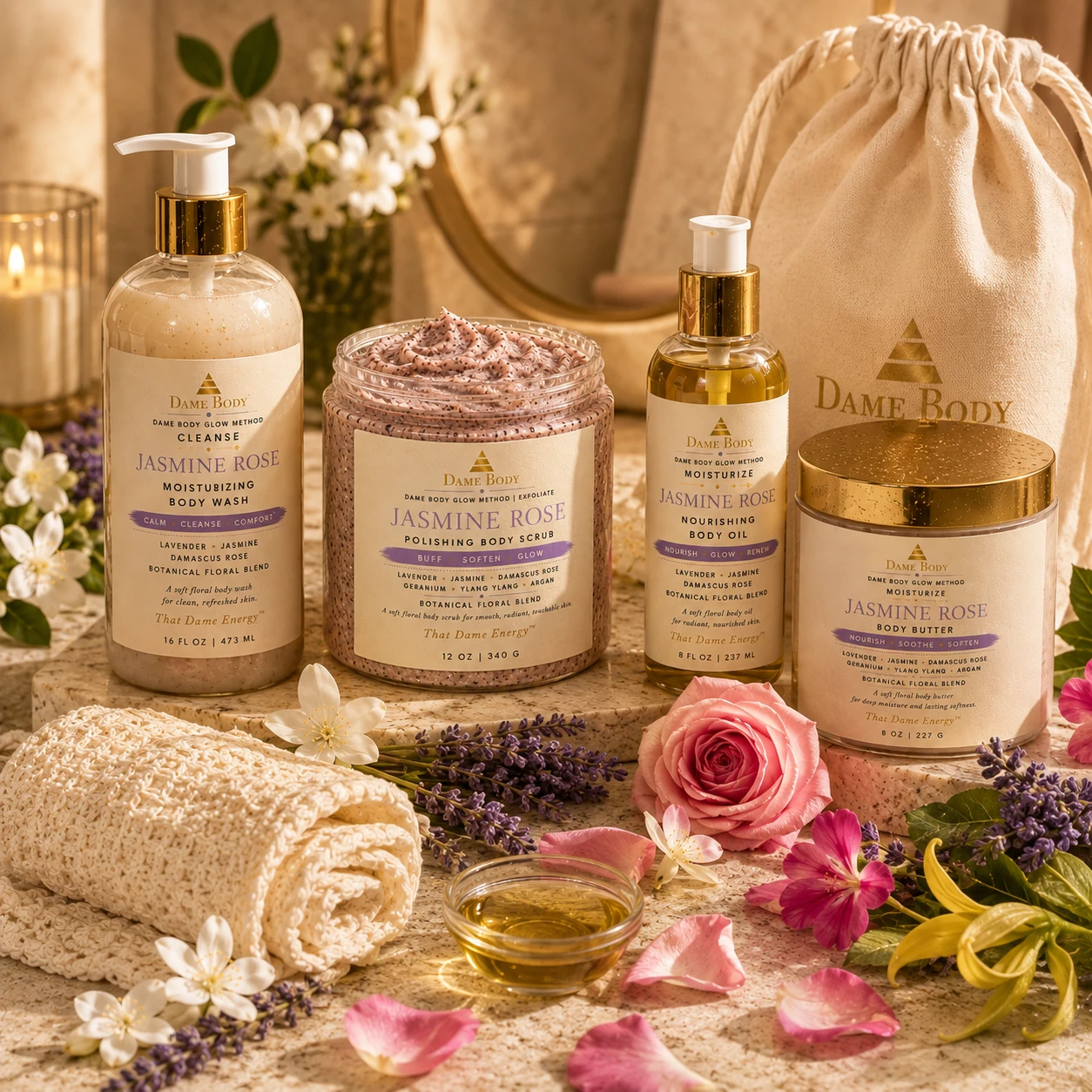 Jasmine Rose Body Scrub 