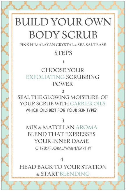 Build Your Own Body Scrub