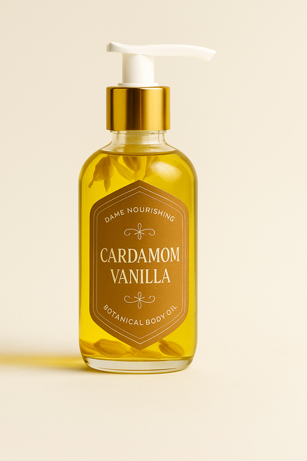 Cardamom Vanilla Nourishing Body Oil Cardamom Vanilla Nourishing Body Oil