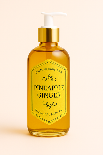 Pineapple Ginger Nourishing Body Oil Pineapple Ginger Nourishing Body Oil